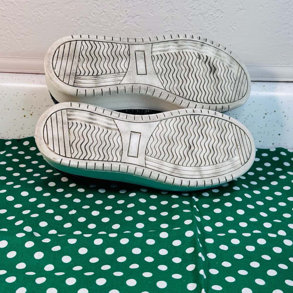 J. Adams Hero Platform Sneakers for Women Glitter Silver 7.5 - Picture 8 of 9